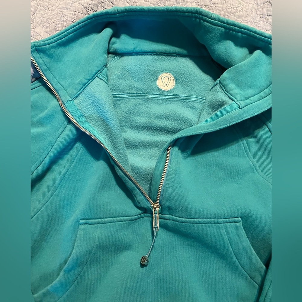 Lululemon xs/s Scuba funnel neck 1/2 zip